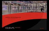 ECOSpin2 aseptic filling bloc - Brochure...Packaging surface. Ecospin2-aseptic-filling-bloc-brochure.pdf 5 19/10/16 12:17. A SPECIAL ATTENTION TO QUALITY . GEA aseptic technology is