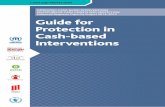 IMPROVING CASH-BASED INTERVENTIONS ... › wp-content › uploads › 2020 › 01 › ...Tips for Protection in Cash-based Interventions 7 Key Recommendations for Protection in Cash-Based