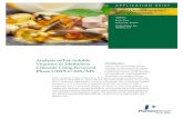 Jamie Foss Wilhad M. Reuter PerkinElmer, Inc. Shelton, CT€¦ · Vitamins are micronutrients that are necessary in small amounts for various metabolic functions throughout the human