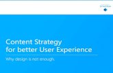 Content Strategy for better User Experiencei.iinfo.cz/files/ux-masterclass/240/chojnacki-wojtek-1.pdf · Content Strategy for better User Experience Why design is not enough. About