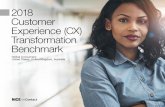 2018 Customer Experience (CX) Transformation Benchmark › wp-content › uploads › 2019 › ... · The second annual NICE inContact Customer Experience (CX) Transformation Benchmark
