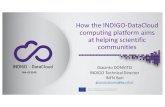 How the INDIGO-DataCloud computing platform aims at ......INDIGO-DataCloud • An H2020 project approved in January 2015 in the EINFRA-1-2014 call • 11.1M€, 30 months (from April