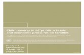Child poverty in BC public schools and economic pressures on families › uploadedFiles › Public › SocialJustice › Issues... · 2015-09-18 · Chapter 2: Child poverty in BC