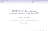 COMP30112: Concurrency - Introduction to Course ... › ~howard › Teaching › COMP30112 › Slides-08 › ...Implementation in Java • Thread class; Runnable interface • starting,