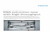 DNA extraction now with high throughput - Festo€¦ · DNA extraction now with high throughput Good news for plant and animal breeders and molecular biologists in general: with the