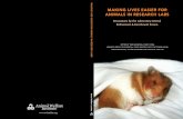 Making Lives easier for aniMaLs in research LabsMaking Lives easier for aniMaLs in research Labs Discussions by the Laboratory Animal Refinement & Enrichment Forum Making Lives e asier