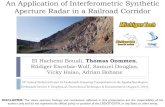 An Application of Interferometric Synthetic Aperture Radar in a … › cegas › geohazards › 2014pdf › presentations › S4 › 1... · 2 I. Introduction to project goal II.