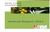 Annual Report 2017 - KHA-CARI Guidelines reports/KHA-CARI_Annual Report...Annual Report 2017 KHA-CARI Guidelines ... Amgen Australia and Roche Products Pty Ltd, without which KHA-CARI