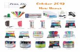 October 2019 New Items - Pens, EtcOctober 2019 New Items ESS 40136 FIX A64470 MLK AD101D MLK AD101DPNK PEN L77P2A PEN L77P2 PIL 4208 PIL 4104 PIL 4105 PIL …