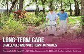 Long-Term Care in the United States: A short list of issuesknowledgecenter.csg.org/kc/system/files/Long-Term... · Long-Term Care in the United States: A short list of issues Kathleen