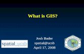 What is GIS? - UCSB Center for Spatial Studiesspatial.ucsb.edu/archive/resources/learn/docs/WhatIsGIS.pdfWhat is GIS? •Different definitions of a GIS have evolved in different areas