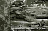 This publication is available at Army Knowledge …...Army Combined Arms Support Command and Fort Lee, ATTN: ATCL-TDD (ADP 4-0), 2221 Adams Avenue, Fort Lee, VA 23831-2102 or by email
