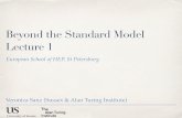 Beyond the Standard Model Lecture 1 - Indico€¦ · Beyond the Standard Model Lecture 1 Veronica Sanz (Sussex & Alan Turing Institute) ... Dark Matter in a nutshell ~ 1/4 of the