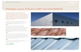 Design your future with ArcelorMittal · Products designed for roofing and construction elements Products designed for cladding and accessories Granite® Comfort save energy and reduce