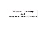 Personal identity And Personal identificationmbbsclub.com/download/3/Forensic Medicine/identification...Finger printing Dactylography ,Galton system • "Does man think that WE Cannot