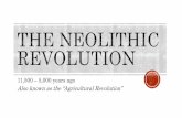 Also known as the “Agricultural Revolution”madamedy.weebly.com › ... › the_neolithic_revolution.pdfRevolution means drastic change. The Neolithic Revolution is considered to