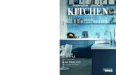 inspiration + products KITCHEN · THE KOHLER KITCHEN BOOK | 153 SINK GUIDE Top-Mount • Easies t to install • Often used with laminate countertops • Sink rim extends above countertop