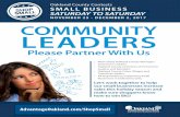 Oakland County Contests SMALL BUSINESS SATURDAY TO … › advantageoakland › resources › ... · Services Include: • Financial Analysis/Benchmarking • Customer/Competitive