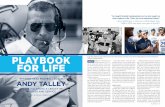 PLAYBOOK FOR LIFE - Villanova University › content › villanova › uni...PLAYBOOK FOR LIFE RETIRING HEAD FOOTBALL COACH ANDY TALLEY LEAVES VILLANOVA A LEGACY OF SUCCESS AND SERVICE