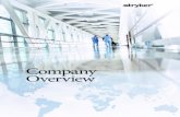 Company Overview - Stryker Corporation...Company Overview Our Mission Make a difference by caring for the caregivers, helping them maintain order in their organizations and restore