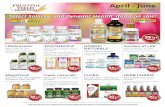 April - June - Fruitful Yield · 2020-04-03 · Find recipes, health tips, store events & more at fruitfulyield.com 35%Off Spring cleaning products on sale! 8663_2020_April-June *These