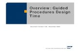 Overview: Guided Procedures Design Time · ©SAP AG 2005, Overview: Guided Procedures Design Time / 2 Scope of this Presentation Scope Of This Presentation Process Assembly with Guided