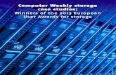 Computer Weekly storage case studies: Winners of …docs.media.bitpipe.com/io_10x/io_102267/item_846829/CW...Computer Weekly storage case studies: Winners of the 2013 European User