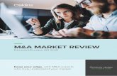 M&A MARKET REVIEW...M&A Market Review - Denmark/Europe Q3 2019 3 Introduction "Oaklins charmed us. Our culture and way of doing business was a good match as they are pragmatic and