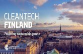ENERGY WATER FOOD - Finland Toolbox Global Cleantech Innovation Index and EU Eco-innovation scoreboard