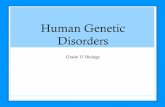 Human Genetic Disorders - Mac High - Homethomsonmachigh.weebly.com/.../testing_and_human_genetic_disorders.pdf · genetic disorders are both caused by certain alleles – small segments