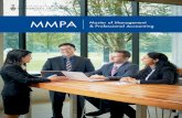 MMPA · 2018-10-12 · WINTER Co-op work term 2090 MMPA Challenge Exam SUMMER Operations Management 1241 Government and Not for Profit Organizations 2200 Advanced Strategic Management
