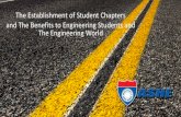 The Establishment of Student Chapters and The Benefits to ...2019conference.ashe.pro/Presentations/SessionA/7A... · The Establishment of Student Chapters. and The Benefits to Engineering