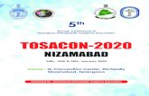 TOSACON-2020tosacon2020.in/Brochure.pdf · Dr. C. Hari Prasad Rao Organising Chairman Dr. P. L. Srinivas Organising CO-Chairman Dr. K. ramesh TREASURER Dr. G. JAYA PRAKSH Organising