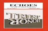 ECHOES -  · 2014-10-15 · echoes a . semiyearly. publication. reflecting the interests, opinions, and observations of the students of state university of new york educational opportunity