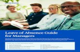 Leave of Absence Guide for Managers - Amazon Web Services€¦ · Leave of Absence Guide for Managers. You may not have to track a leave of absence (LOA) very often, but when you