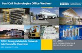 Fuel Cell Technologies Office Webinar - Energy.gov · 2016-11-08 · DuraMat selection notification & award negotiations in Q4 FY16. Website Launched () Aggregating large amount of
