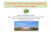 Clean compost: pollution control: during composting of ...uest.ntua.gr/naxos2018/proceedings/presentation/06.Prof.-Zhang... · Clean compost: pollution control: during composting