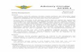 Advisory Circular AC100-1 - ИНЕГ · Advisory Circular AC100-1 Revision 1 31.Mar.2016 6 CAA of Mongolia are derived from the standards and recommended practices (SARPs) published
