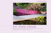 IN THE PINK - Contemporary and innovative garden and ...rhythm through the garden, linking the levels. At Marina’s talk I saw pictures of sanguisorbas and fell for them. Now I have