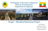 Yangon Mandalay Expressway Project · 9 Traffic Management System (Traffic Information Center, ITS, ETC) Bridge Section 1 Widening Work (a)