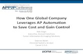 How One Global Company Leverages AP Automation to Save ... · Plan, Procure, Pay Canon Solution 17 Unified project and procurement system for Canon providing: Clear Project spend