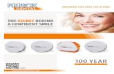 THE SECRET BEHIND A CONFIDENT SMILE catalogue.pdf · THE SECRET BEHIND A CONFIDENT SMILE PREMIUM QUALITY WITH 35 YEARS OF EXPERTISE IN HIGH PRECISION CERAMIC MANUFACTURING ... 5.7