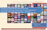 International Research Publication House | Complete Book …irphouse.com/Form/book catalogue COMBINED.pdf · International Research Publication House | Complete Book Catalogue for