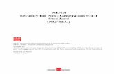 NENA Security for Next Generation 9-1-1 Standard (NG-SEC)Security for Next-Generation 9-1-1 Standard (NG-SEC) NENA Security for Next-Generation 9-1-1 Standard (NG-SEC) NENA 75-001,