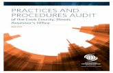 PRACTICES AND PROCEDURES AUDIT - Cook County Assessor€¦ · Property assessment supports revenue generation from property taxes, a signiﬁ cant funding source for local government.