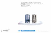 FTB CANopen EN - usermanual.wiki€¦ · Presentation Introduction This chapter provides a general overview of Advantys IP 67 FTB CANopen IP67 I/ O splitter boxes. Advantys FTB CANopen