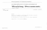 European Communities EUROPEAN PARLIAMENT Working Documents · 2018-02-27 · European Communities EUROPEAN PARLIAMENT Working Documents 1984-1985 DOCUMENT 1-230/84 ... 4+5 Sales of