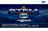 NASA STEM Forward to the Moon Educators Guide · and spacecraft. The first crewed launch, Artemis 2, will follow in 2022. The crew of Artemis 2 will travel in the Orion Crew Module