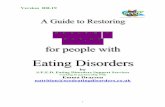 S.E.E.D. Eating Disorders Support Services · digestion and absorption energy is released from food into the body. The energy provided from food in the diet should equal the energy
