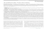 Acanthamoeba Sclerokeratitis - L. V. Prasad Eye Instituteclassroster.lvpei.org/cr/images/ARCHEIVE/2019/Dr Tanvi... · 2019-11-05 · Acanthamoeba Sclerokeratitis Epidemiology, Clinical